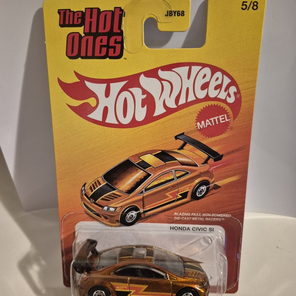 1D2 Hot Wheels Honda Civic SI HOT ONES shipping protector